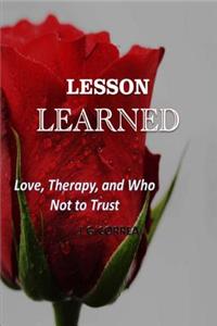 Lesson Learned: A Romance Novel