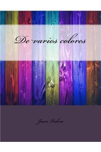 De varios colores