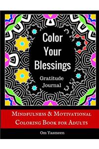 Color Your Blessings - Gratitude Journal