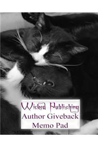 Wicked Publishing Author Giveback Memo Pad