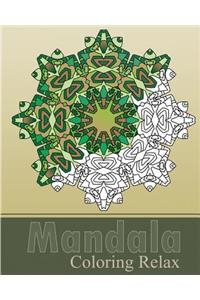 Mandala Coloring Relax