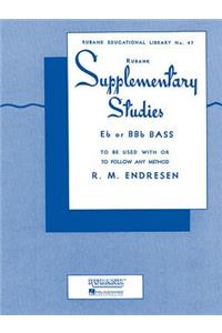Supplementary Studies