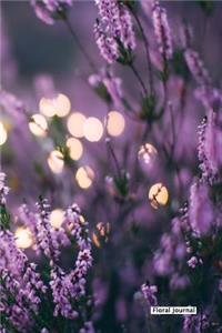 Floral Journal - Purple Wonder