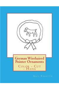 German Wirehaired Pointer Ornaments