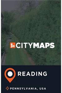 City Maps Reading Pennsylvania, USA