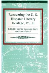 Recovering the U.S. Hispanic Literary Heritage