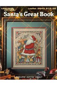 Santa's Great Book (Leisure Arts #2840)