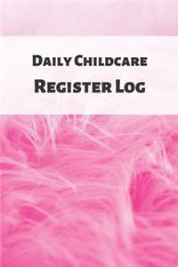 Daily Childcare Register Log