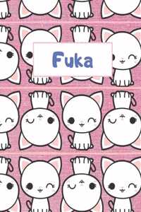 Fuka Personalized Genkouyoushi Notebook