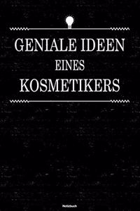Geniale Ideen eines Kosmetikers Notizbuch