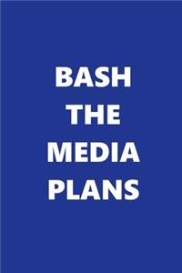 2020 Weekly Planner Bash Media Plans Text Black White 134 Pages