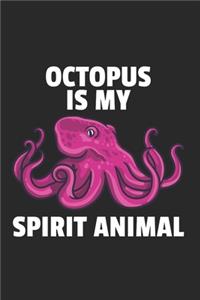 Octopus Krake Tintenfisch Notizbuch