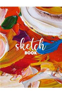 Blank Drawing Sketchbook