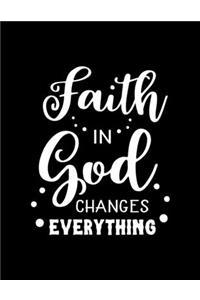 Faith in God changes everything