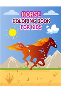 Horse Coloring Book