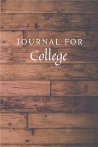 Journal For College