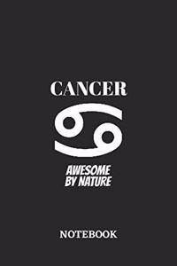 Cancer Awesome by Nature Notebook