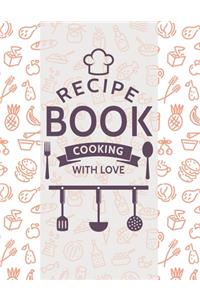 Recipe book cooking with love