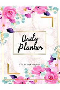 Daily Planner To Do List Notebook