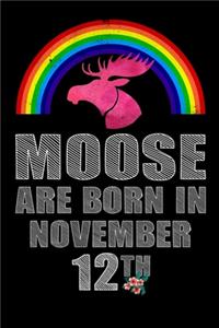 Moose Are Born In November 12th