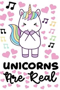 Unicorns Are Real Notebook