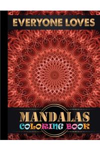 Everyone Loves Mandalas Coloring Book