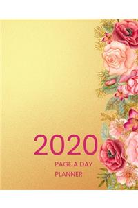 2020 Page A Day Planner