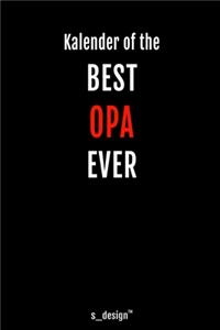 Kalender für Opas / Opa
