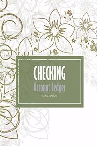 Checking account ledger - Large version