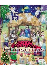 Merry Christmas Color By Numbers