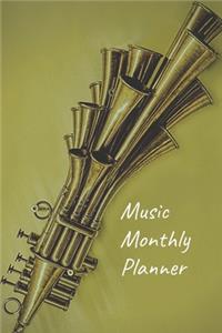 Music Monthly Planner