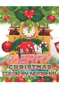 Merry Christmas Color By Numbers