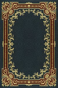 Somber Cerulean Blank Book