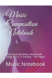 Music Composition Notebook
