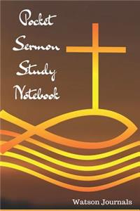 Pocket Sermon Study Notebook