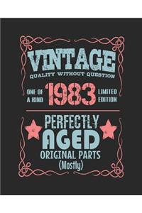 Vintage Quality Without Question One of a Kind 1983 Limited Edition Perfectly Aged Original Parts Mostly