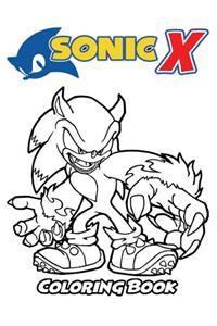 Sonic X Coloring Book