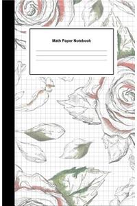 Math Paper Notebook