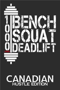 1000 Pounds Bench Squat Deadlift