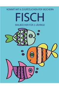 Malbücher für 2-Jährige (Fisch)