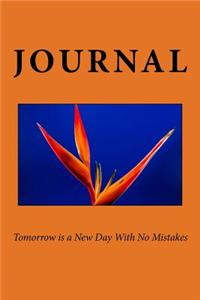 Tomorrow is a New Day With No Mistakes