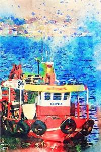Tugboats On The Water Notebook