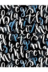 My Big Fat Bullet Journal Sparkly Letters Pattern 4