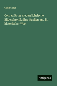 Conrad Botes niedersächsische Bilderchronik
