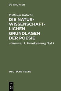 naturwissenschaftlichen Grundlagen der Poesie