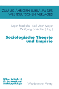 Soziologische Theorie Und Empirie