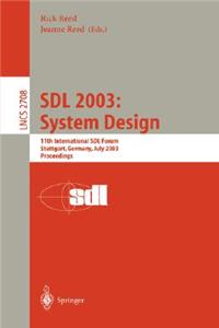 Sdl 2003: System Design