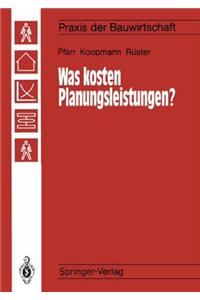 Was kosten Planungsleistungen?