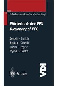 Wörterbuch der PPS Dictionary of PPC