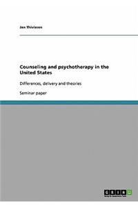 Counseling and psychotherapy in the United States